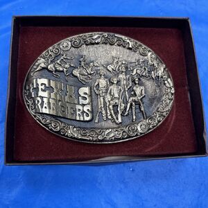 Limited Edition High Mesa 1983 Texas Rangers Belt Buckle In Original Box